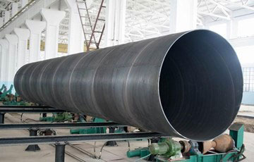 SSAW steel pipe, spiral welded pipe